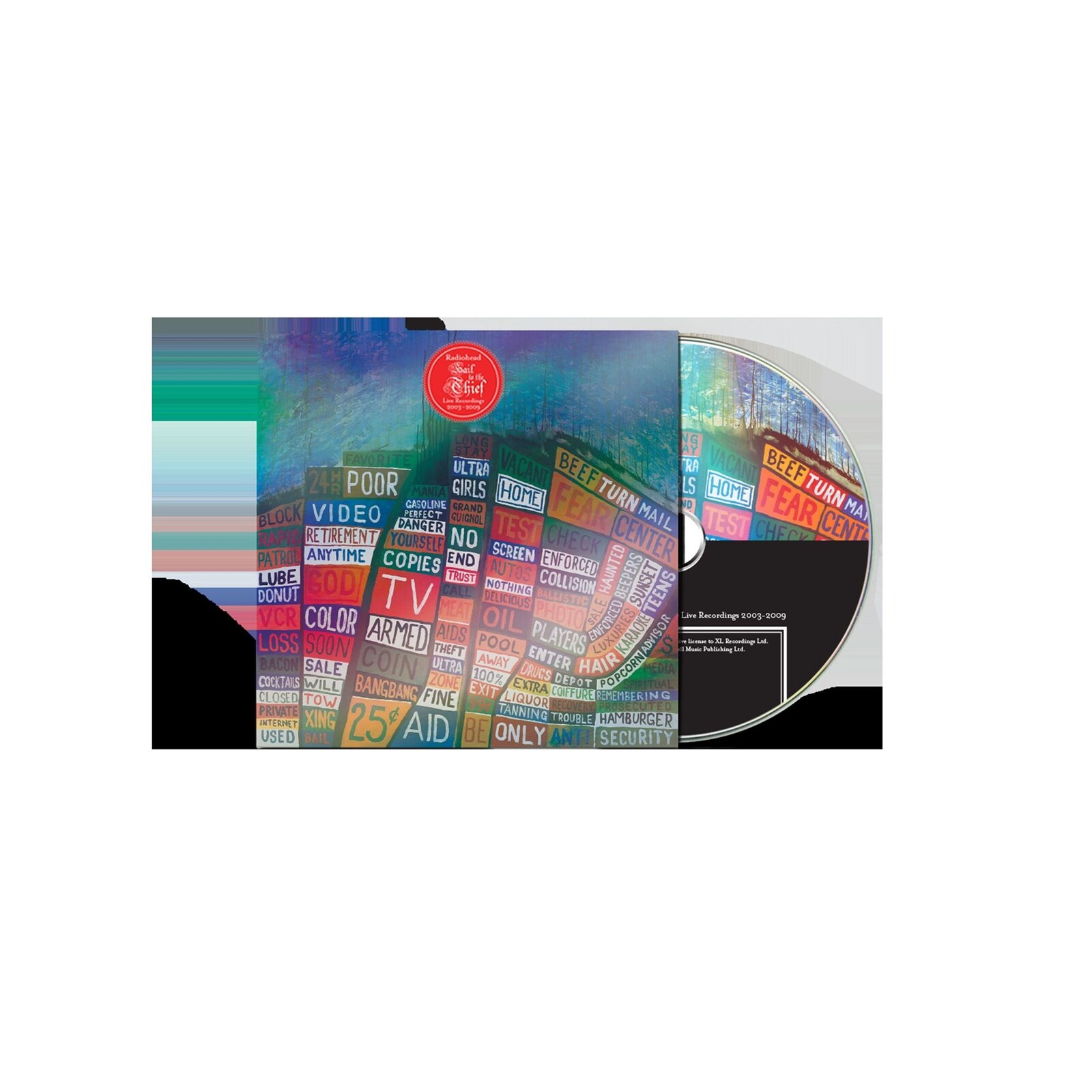 Radiohead, HAIL TO THE THIEF (LIVE RECORDINGS 2003-2009), CD