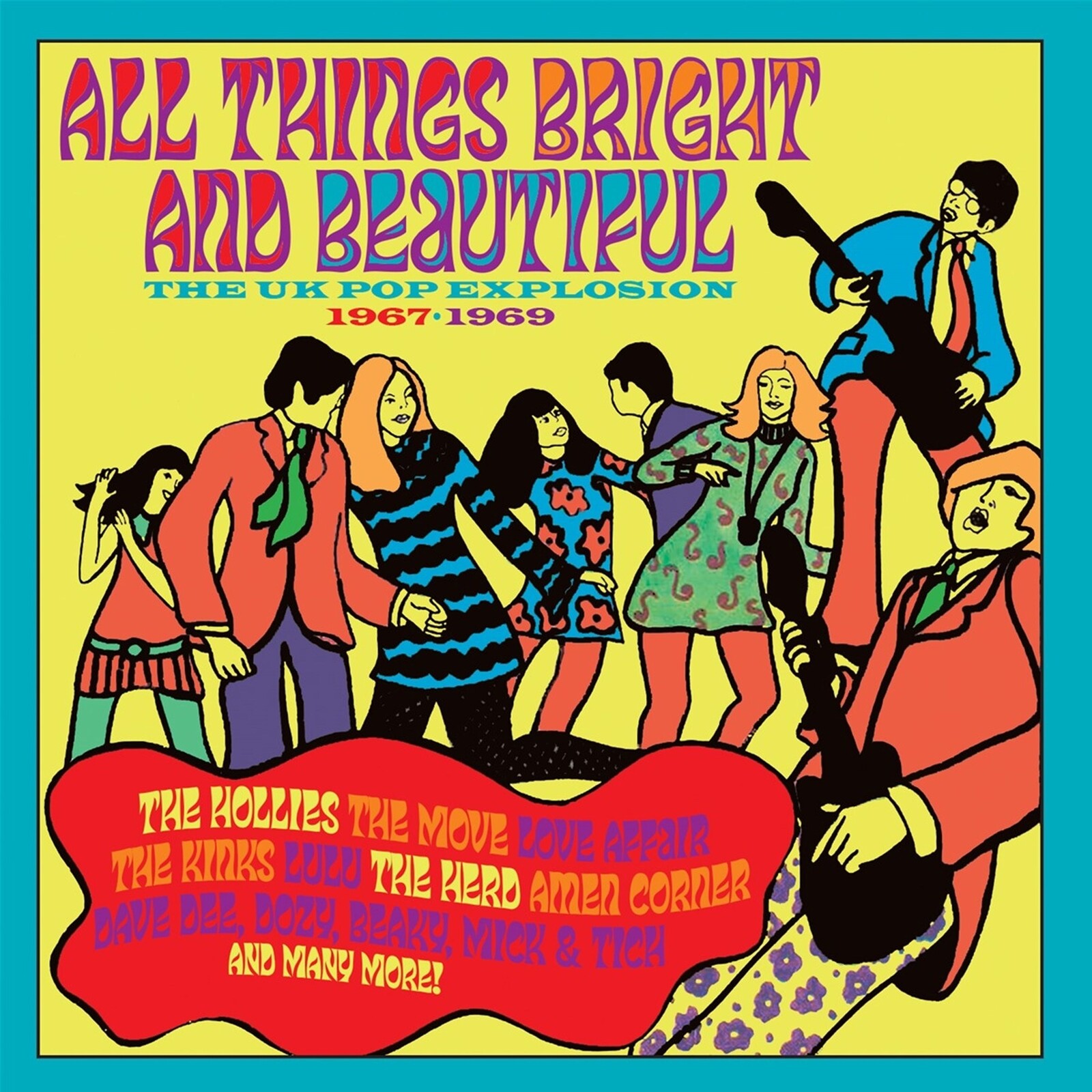 Various Artists, ALL THINGS BRIGHT AND BEAUTIFUL - THE UK POP EXPLOSION 1967-1969, CD