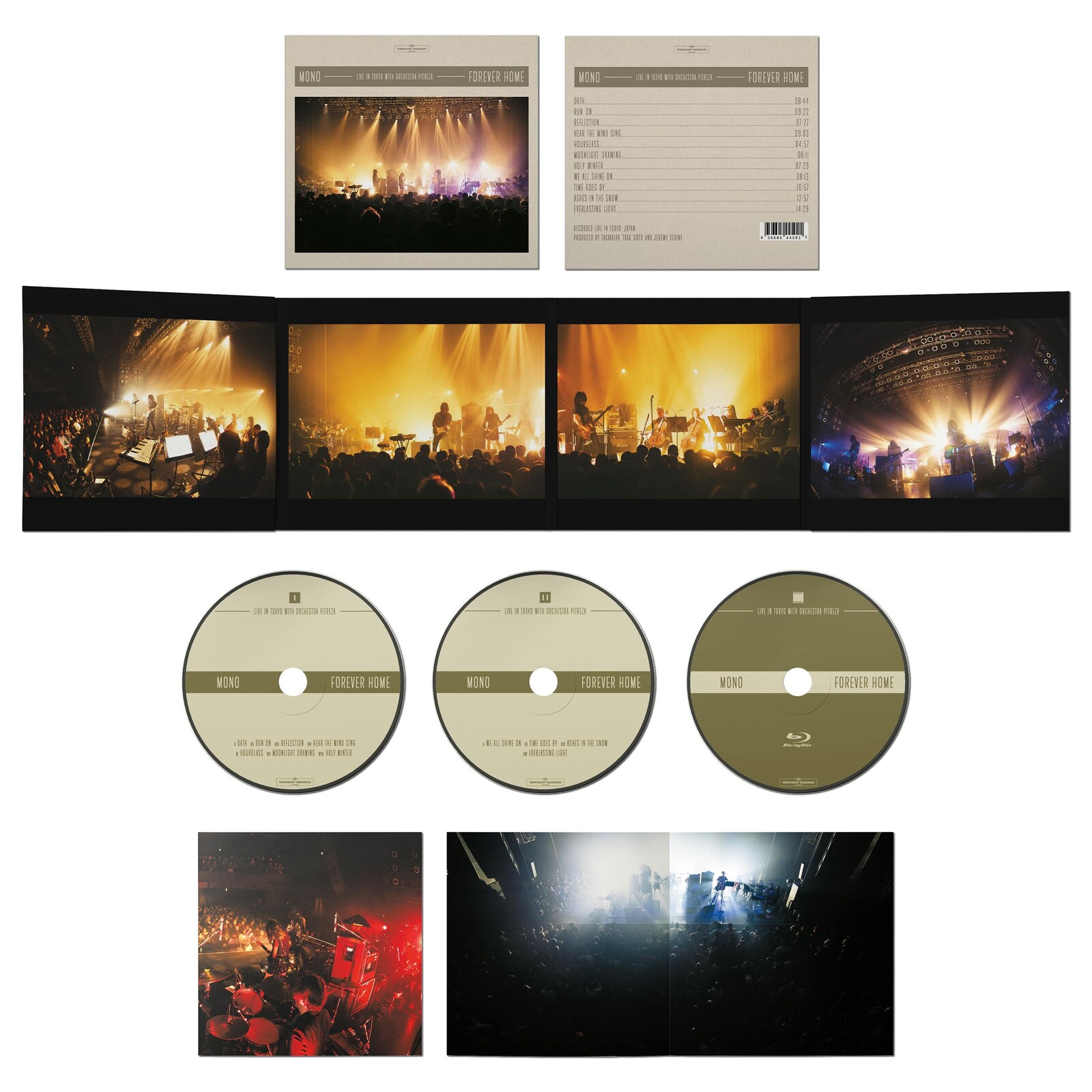 Mono, FOREVER HOME: LIVE IN JAPAN WITH ORCHESTRA PITREZA, CD