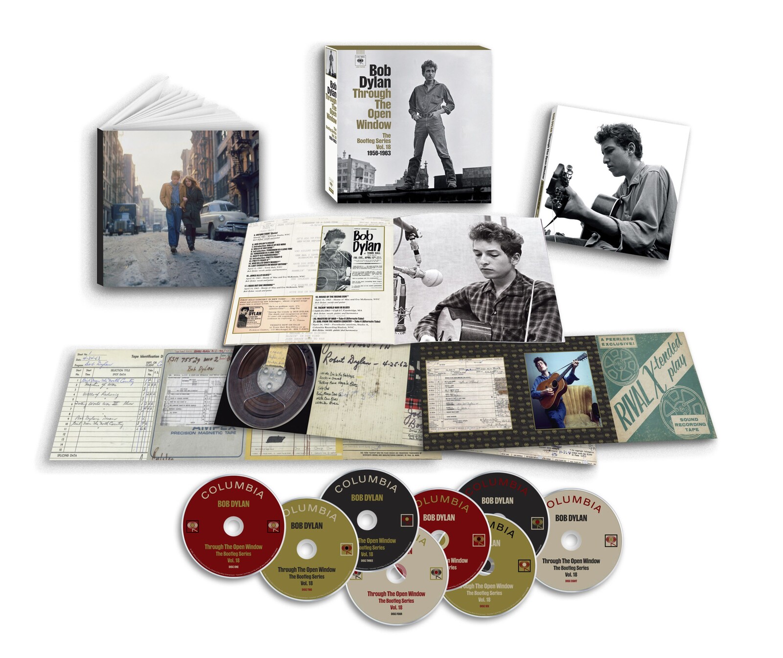 Bob Dylan, The Bootleg Series Vol. 18: Through the Open Window, 1956-1963, CD