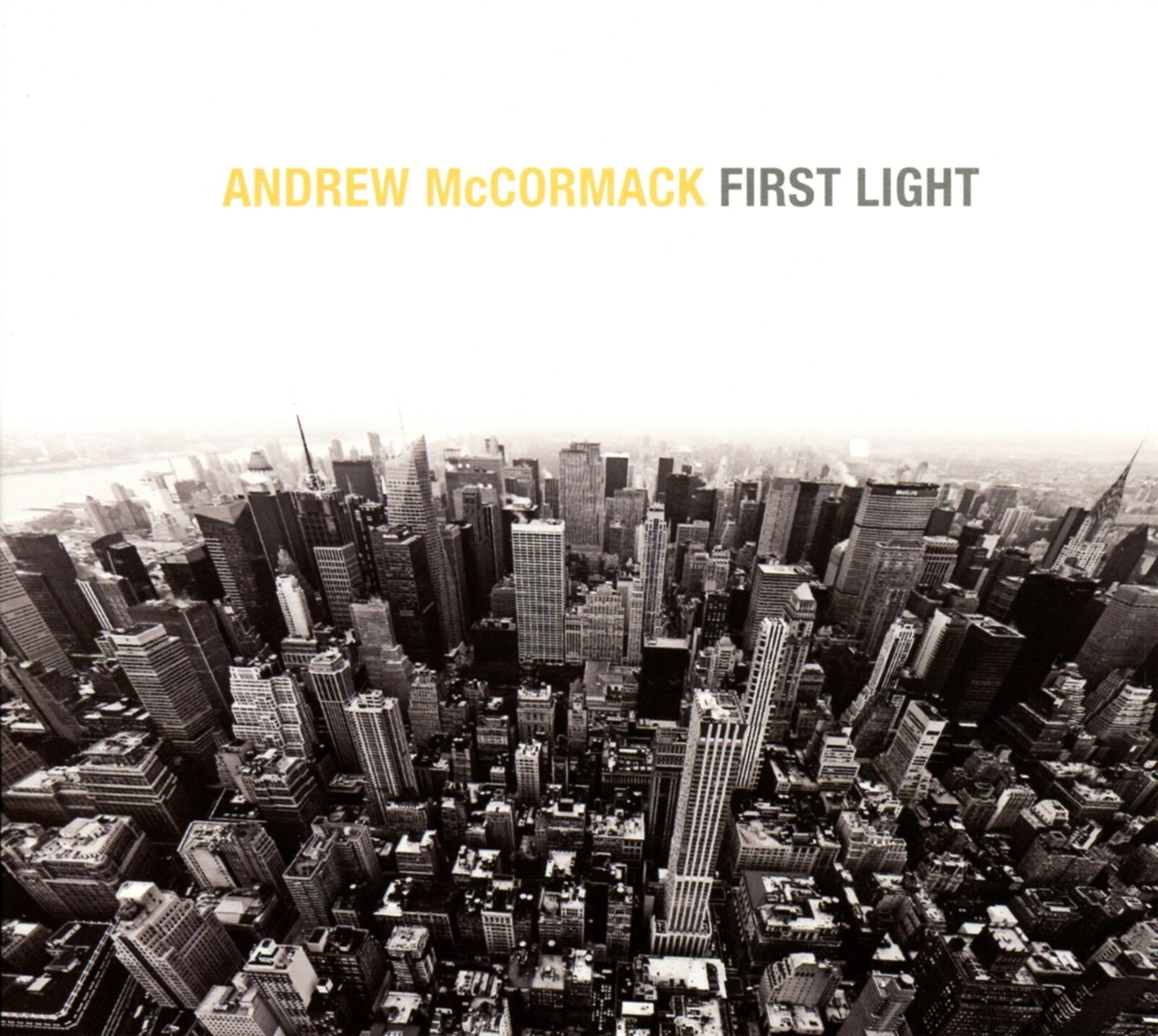 Andrew McCormack, FIRST LIGHT, CD