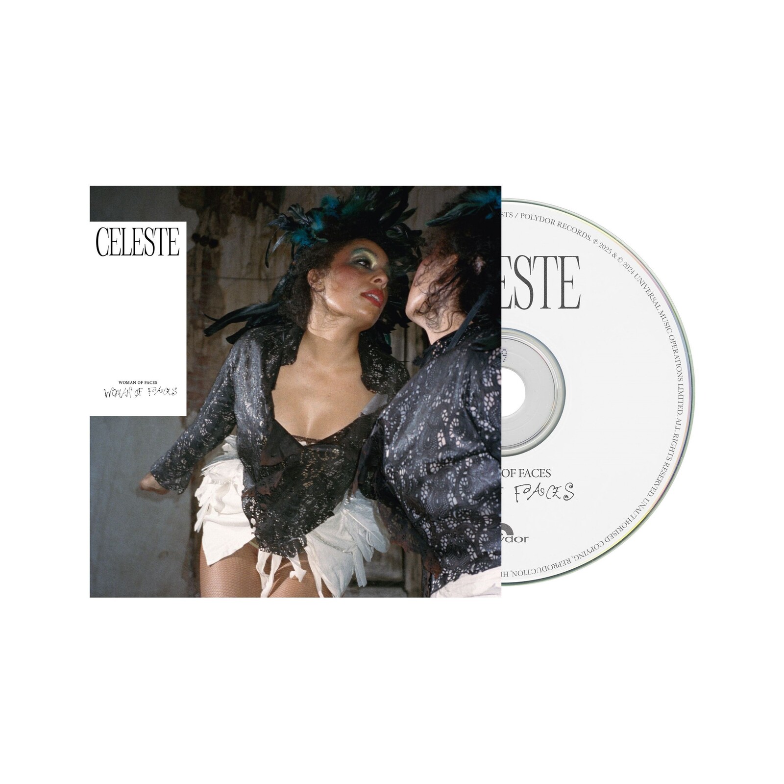 Celeste, WOMAN ON FACES, CD