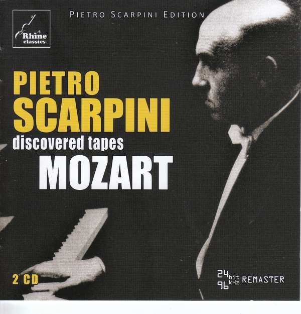 Pietro Scarpini, DISCOVERED TAPES MOZART, CD