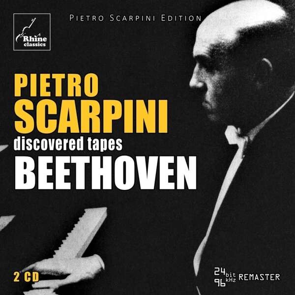 Pietro Scarpini, DISCOVERED TAPES - BEETHOVEN, CD