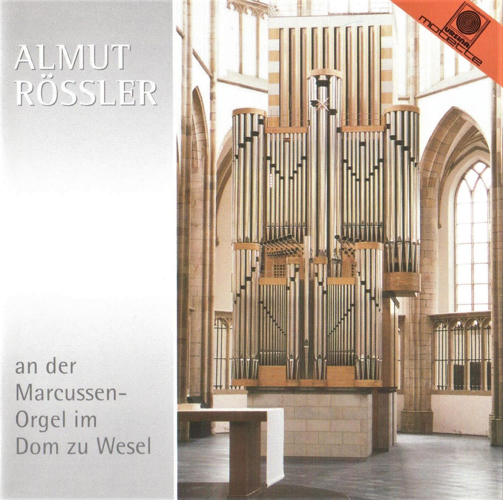 Almut Rößler, AN DER MARCUSSEN-ORGEL DO, CD
