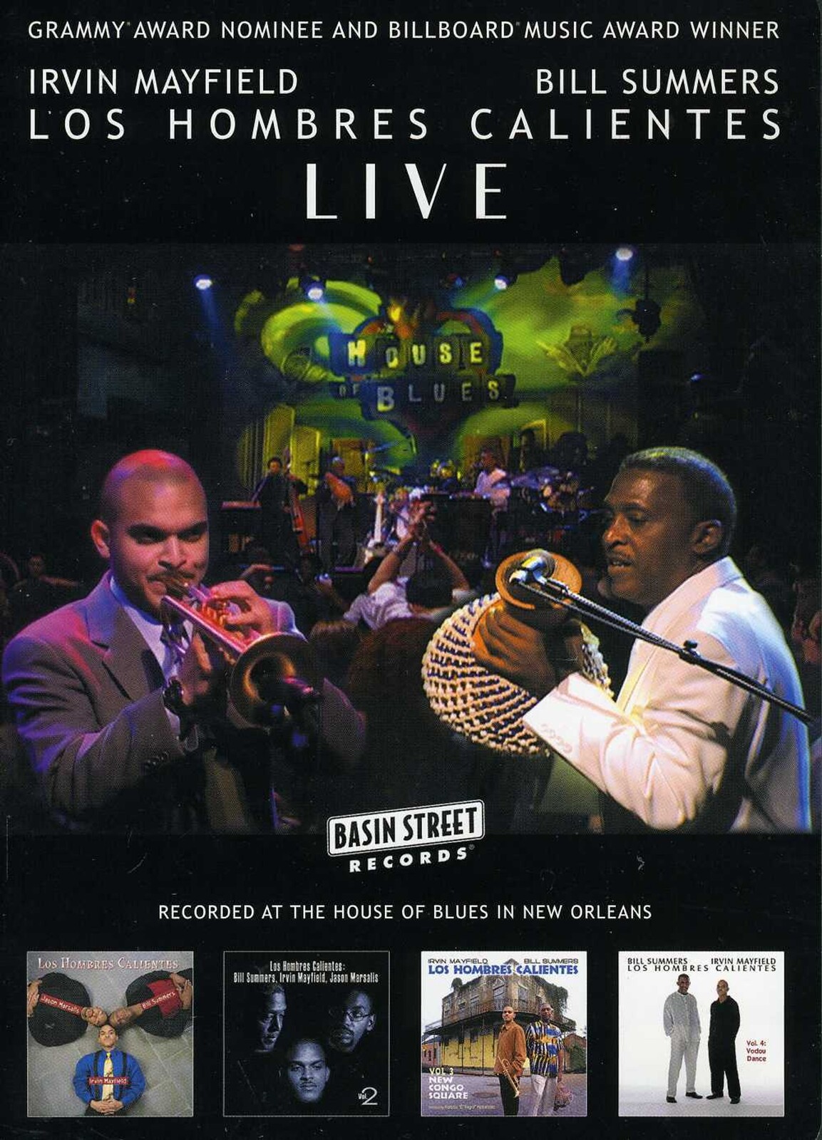 Los Hombres Calientes, LIVE, DVD