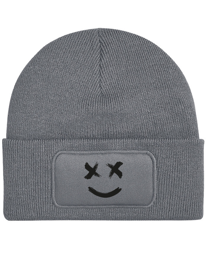 Čiapka s obdĺžnikovou nášivkou Smile Face