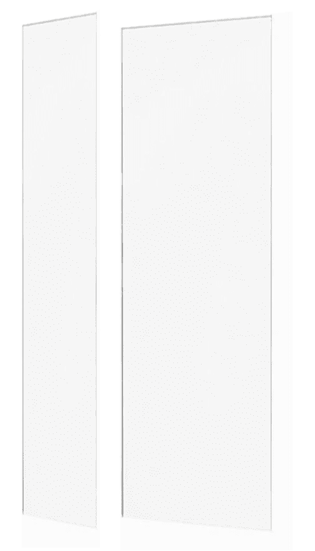 MEXEN - MIST dverná časť (d+s) 90x200 cm 6mm, číra, ľavé 8A5-090-000-00-00-L