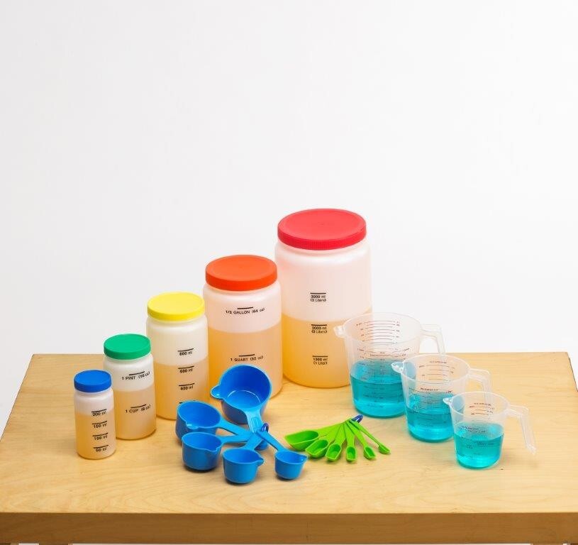 Sada na měření tekutin (Liquid Measurement Set 19ks)