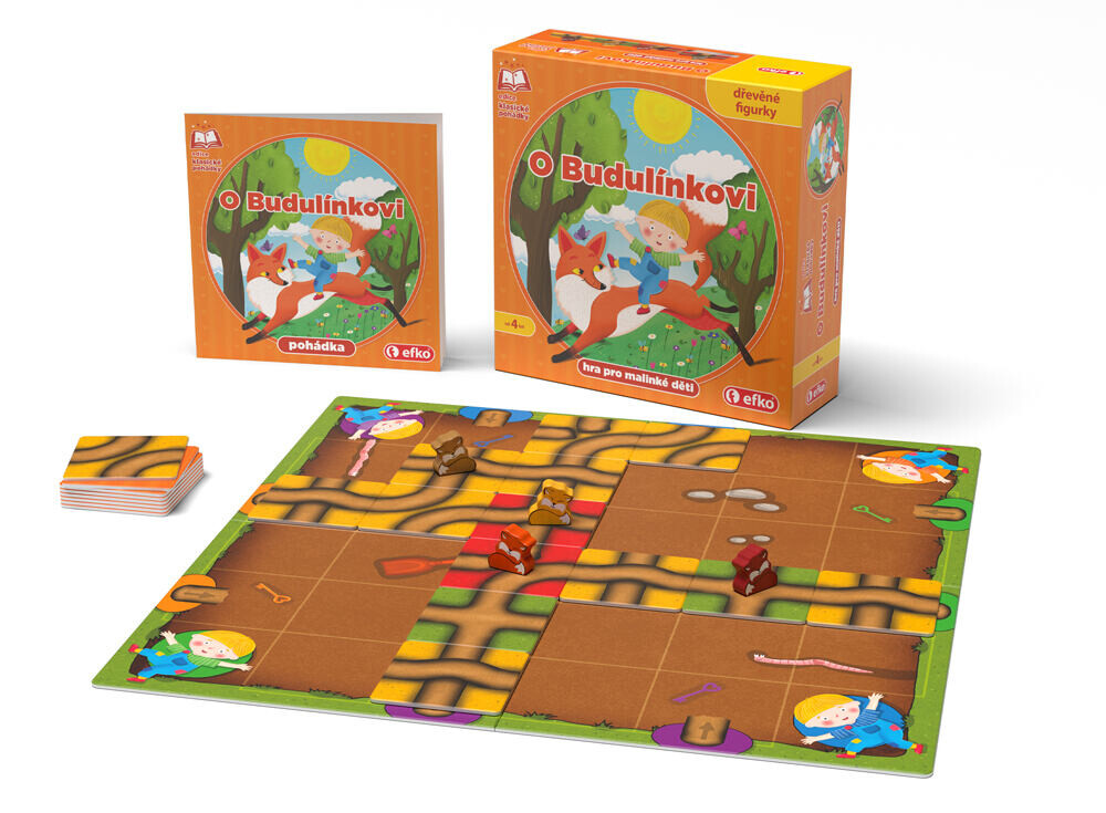 Efko O Budulínkovi - stolová spoločenská hra pre deti