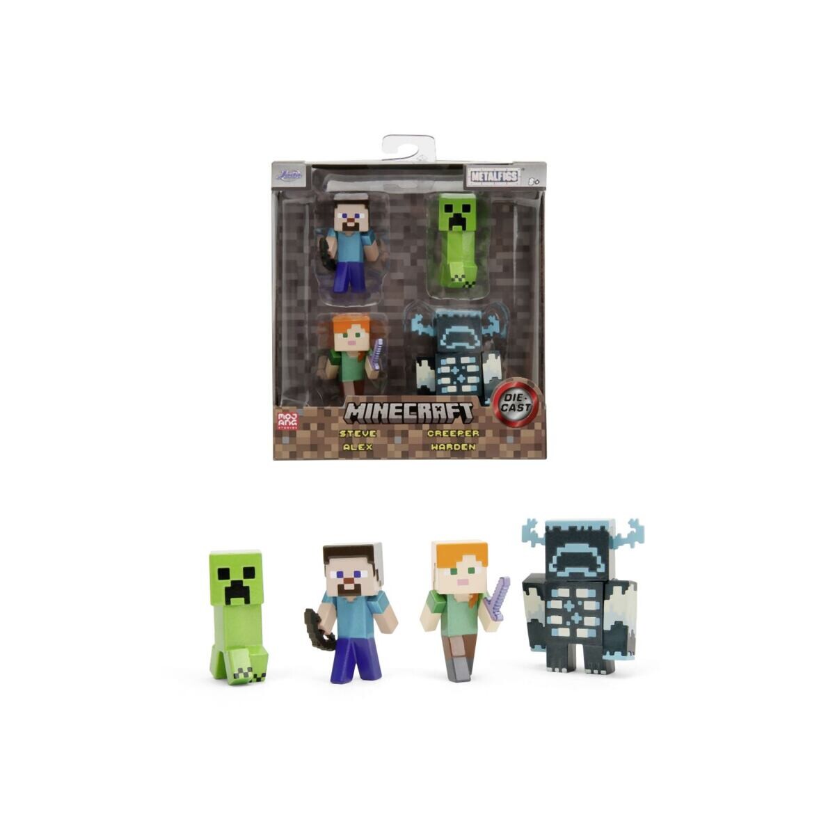 Jada Minecraft figúrky 2,5'' sada 4 ks