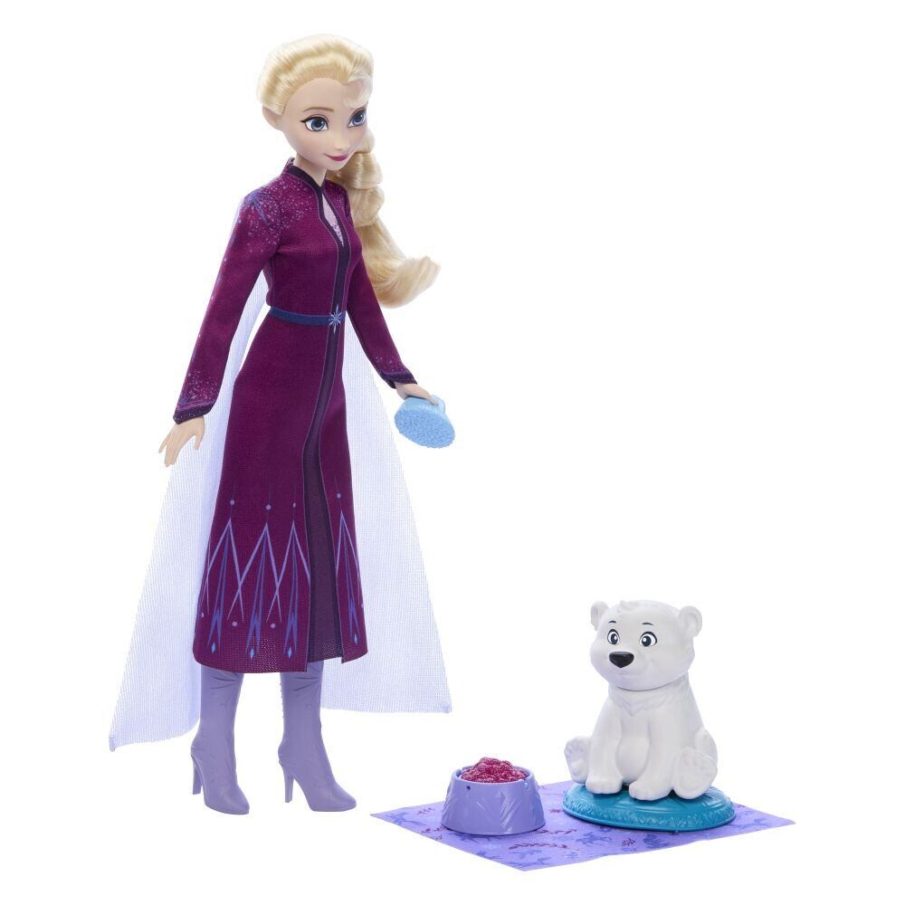 Mattel Frozen Bábika Elsa s ľadovým medveďom