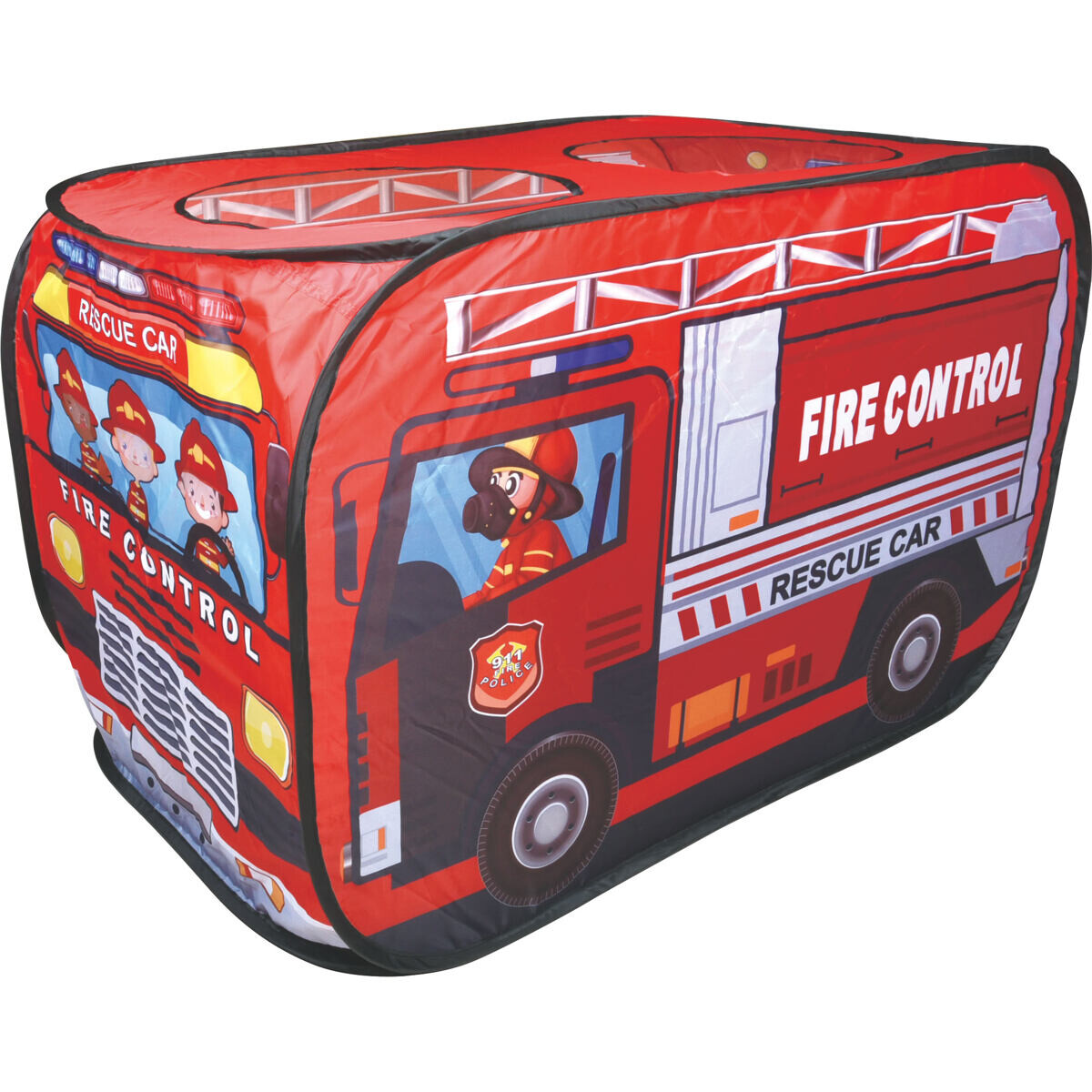 PLEJO Detský pop up stan na hranie - Hasiči