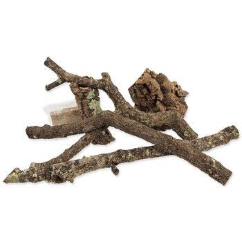Dekorace Repti Planet z korku, větví a rašeliníku cca 700g