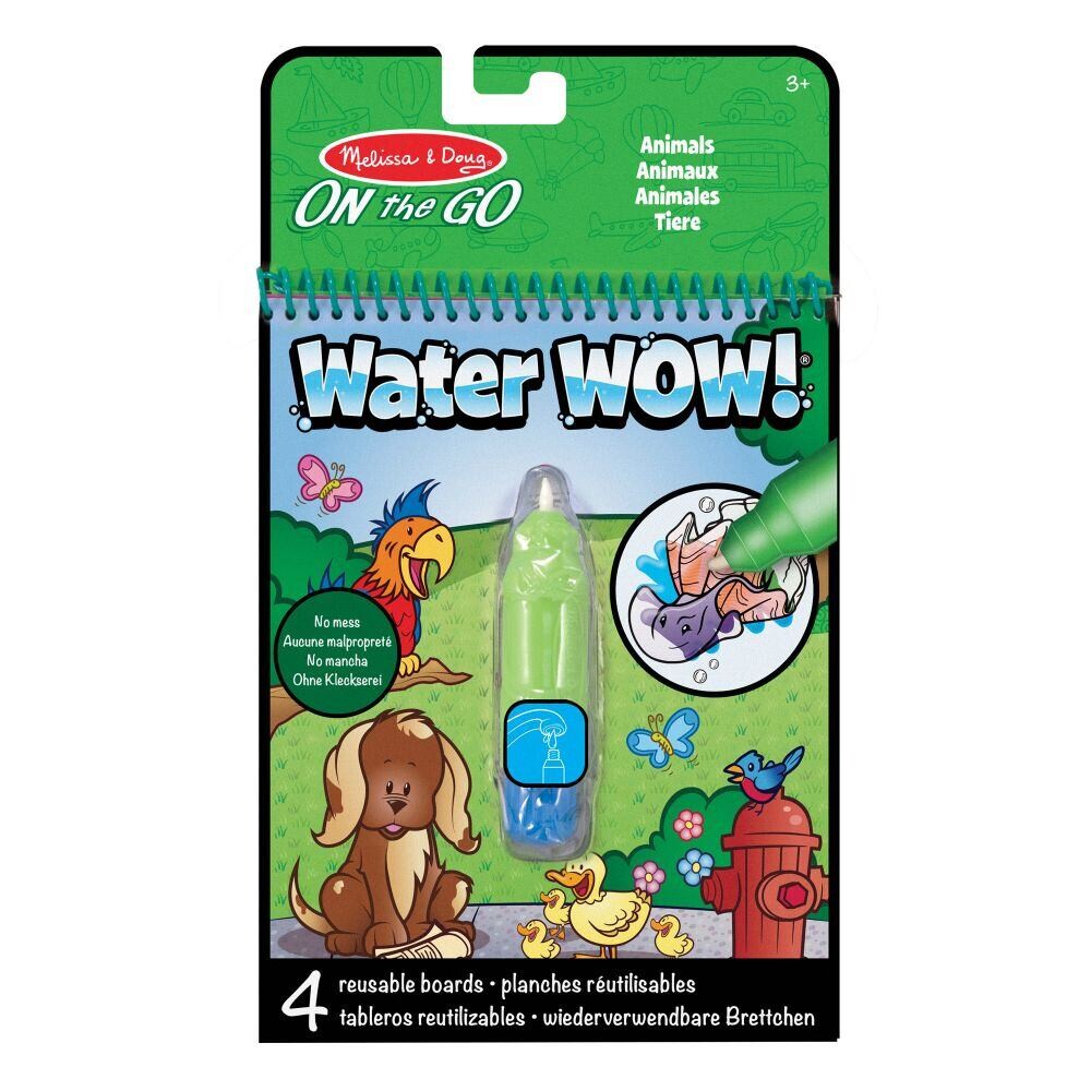 Melissa & Doug Water WOW Kúzlenie vodou - zvieratká