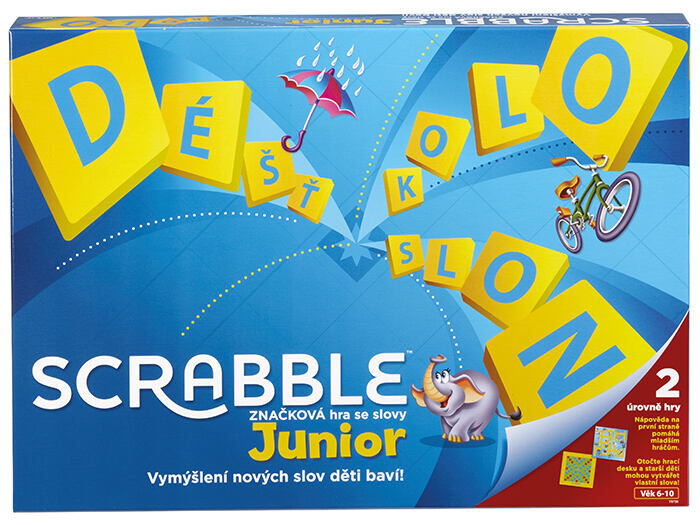 Mattel Junior Scrabble CZ
