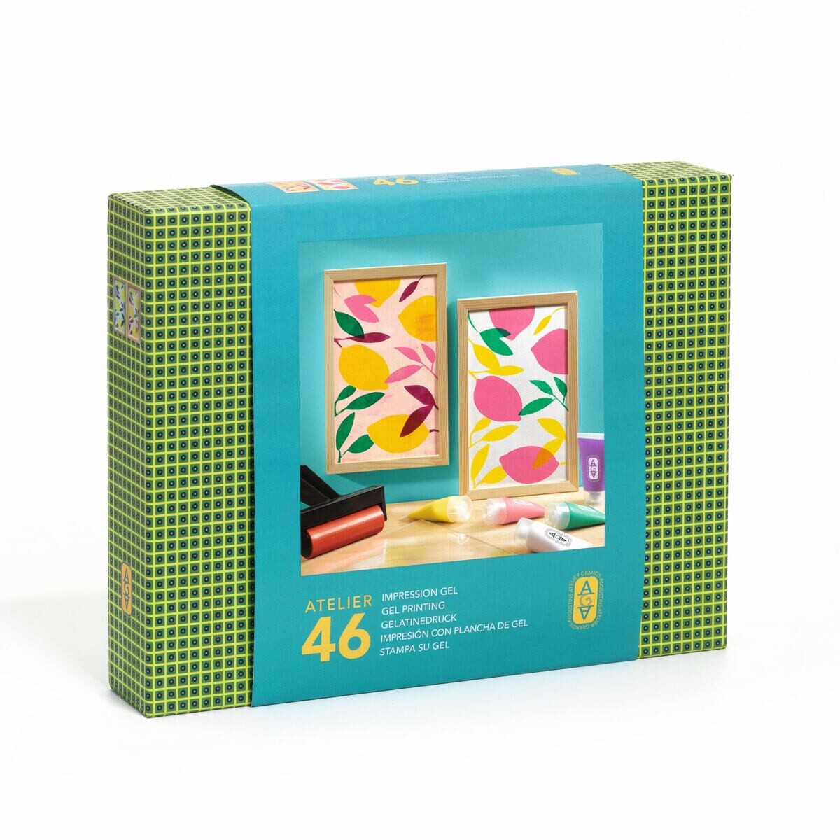 DJECO Atelier 46 Gel printing