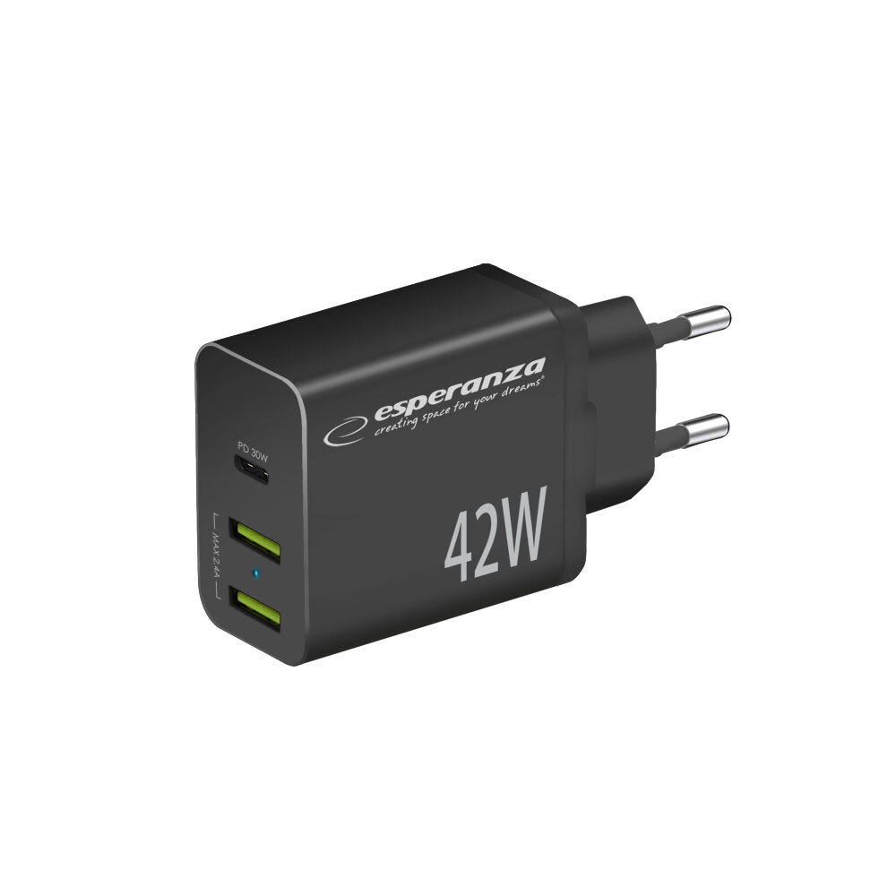 Rýchlonabíjačka 42 W - USB-C a 2x USB-A