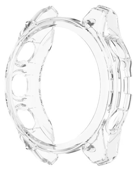 Silikónový rámček pre Garmin Fénix 6 - Transparentný
