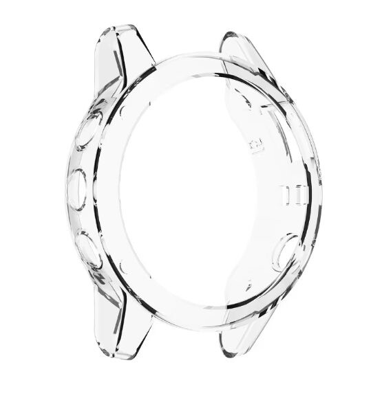 Silikónový rámik pre Garmin Fénix 6S - Transparentný