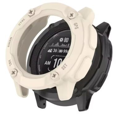 Silikónový rámček pre Garmin Instinct 2X - Béžový