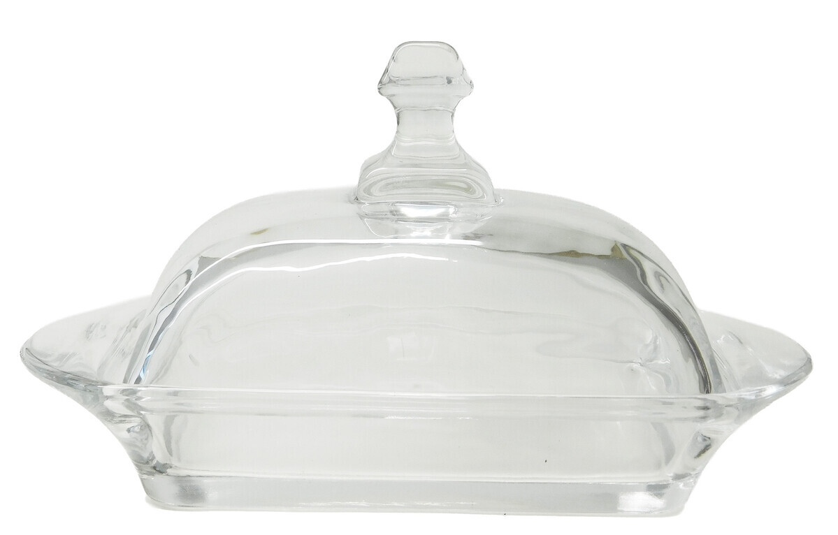 MAKRO - Dóza na maslo sklenená 10,5x17x9cm