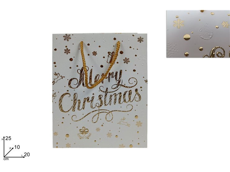 MAKRO - Taška vianočná 25x20x10cm