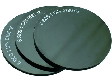 Sklo do zváračských okuliarov, priemer 50 mm, tm. č. 5