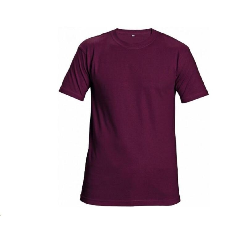 TEESTA tričko bordová XL