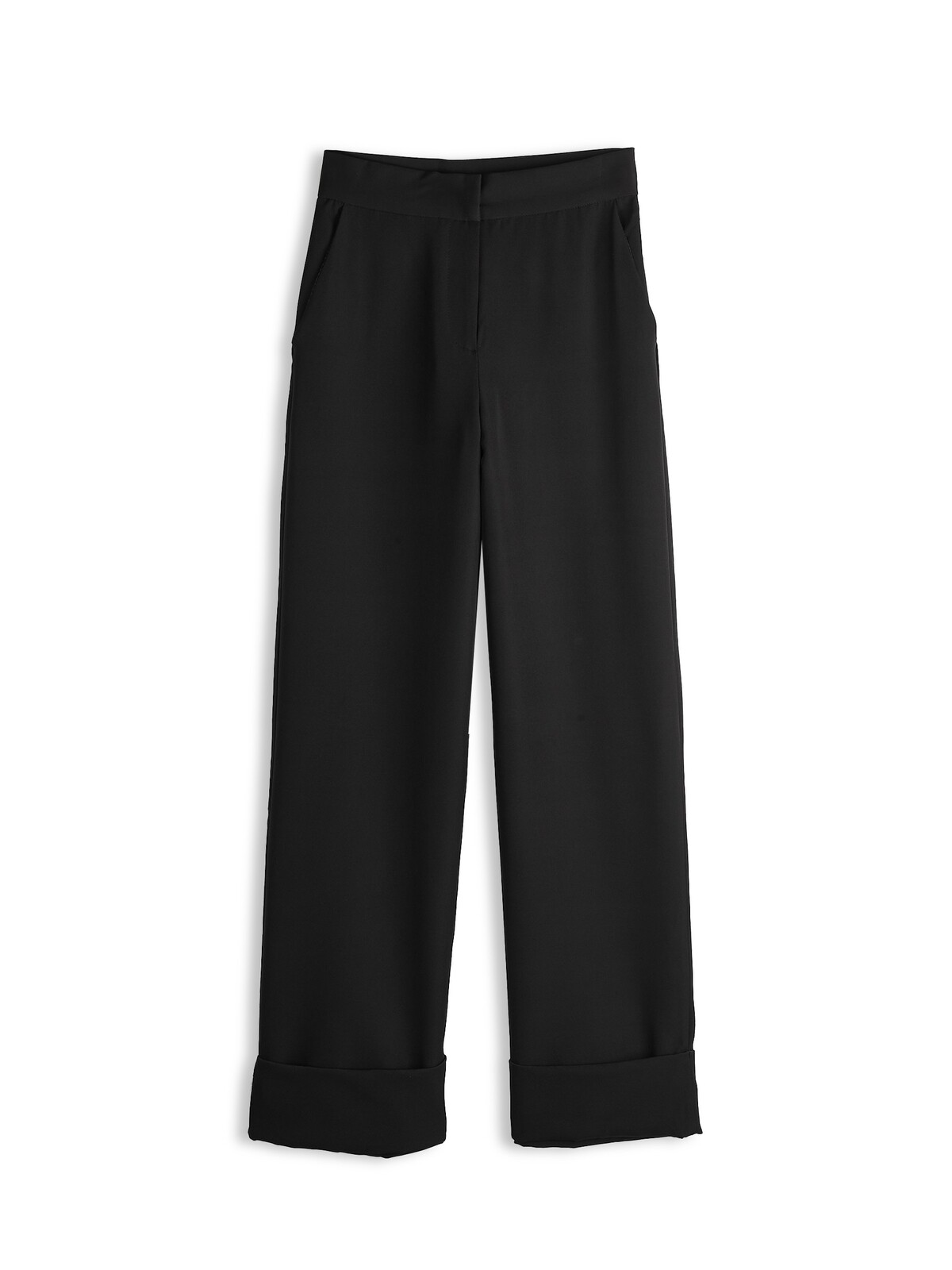 GATE Nohavice s opaskom s vyhnutým lemom