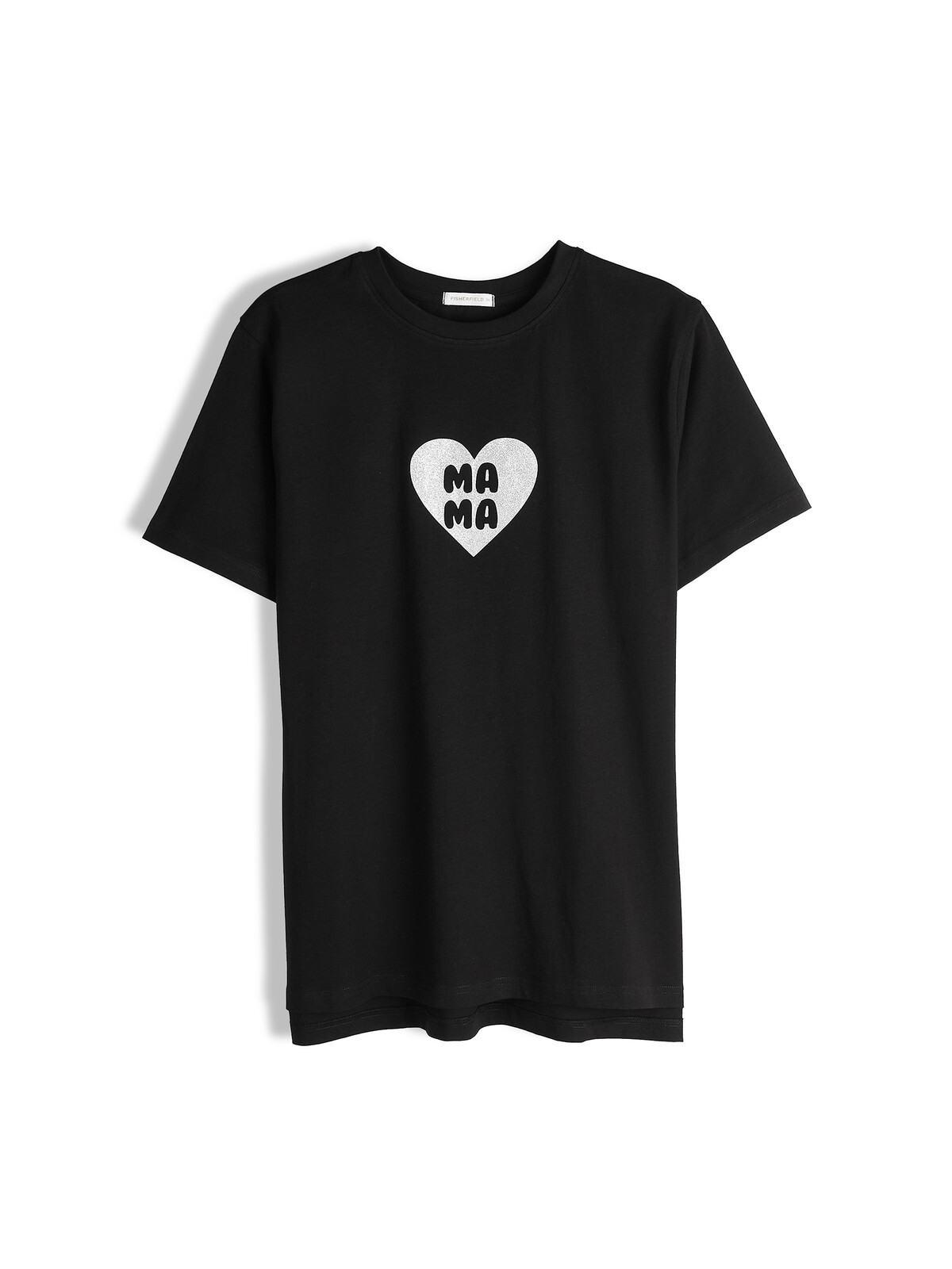 GATE Bavlnené tričko s trblietavou potlačou