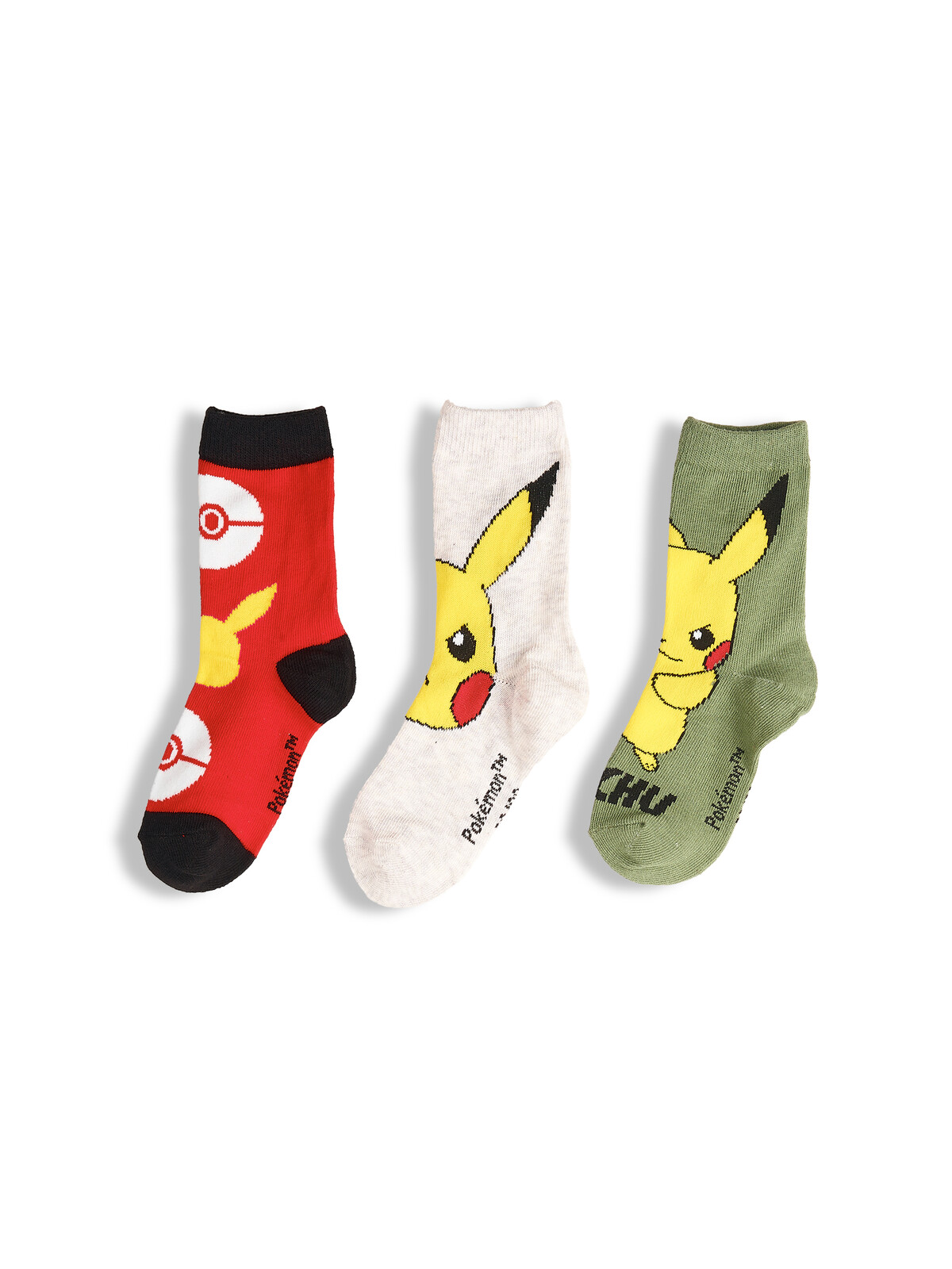 GATE Balenie 3 párov ponožiek Pokemon