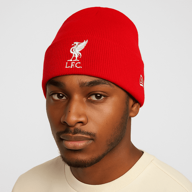 Čapica NEW ERA Core Cuff Beanie L.F.C. Liverpool Football Beanie Red - UNI