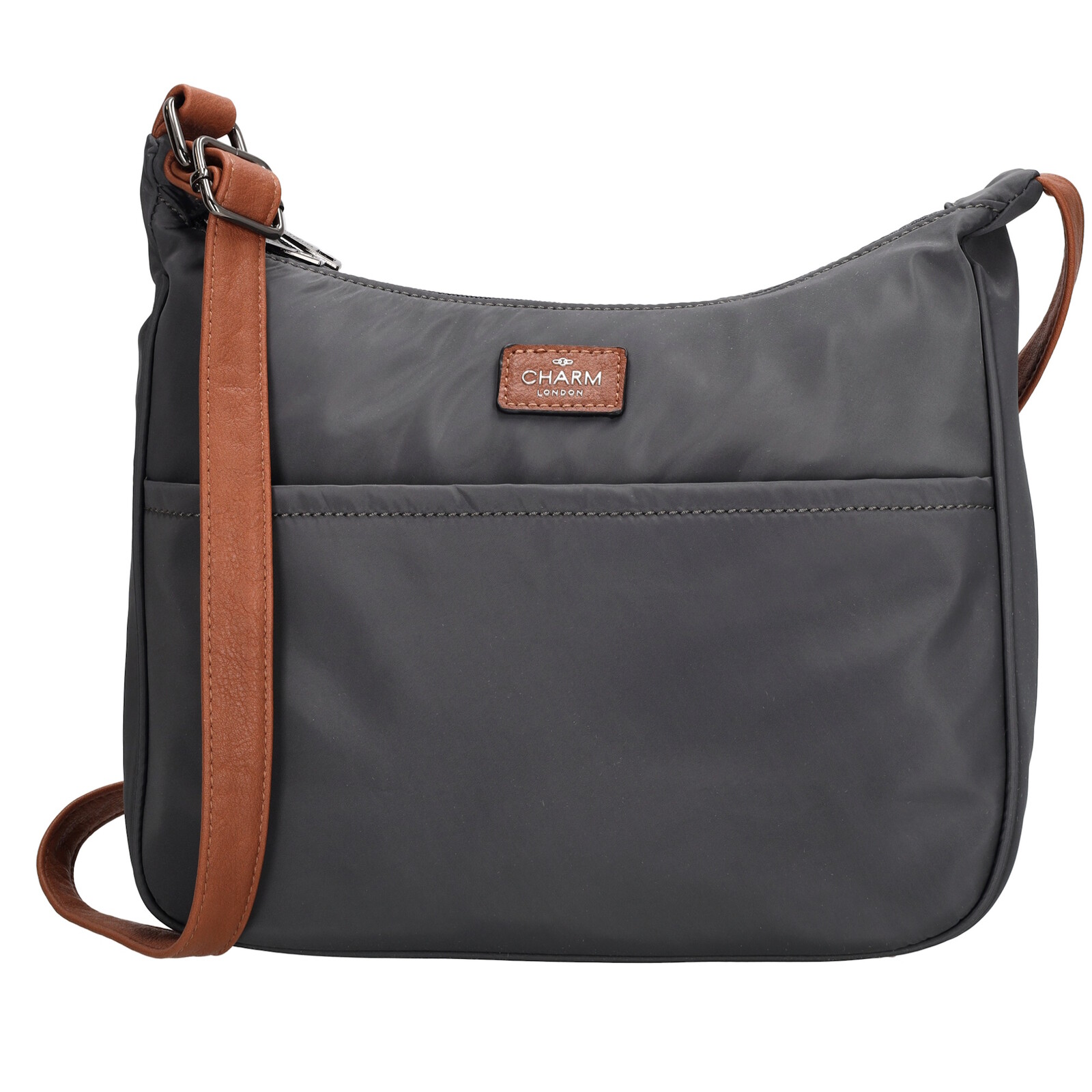 Crossbody kabelka - Buckingham - Charm London - 5 L - slonia sivá