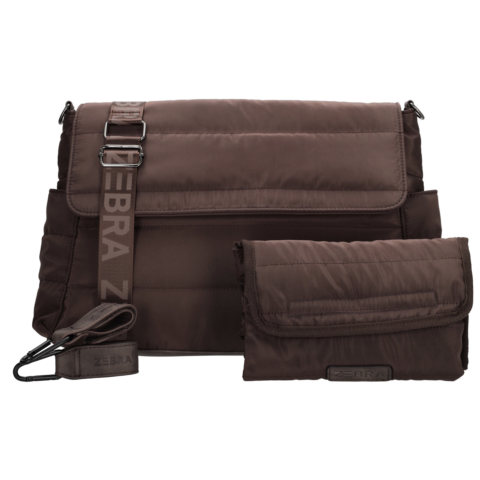 Prebaľovacia taška Zebra Elske 18 L - hnedá