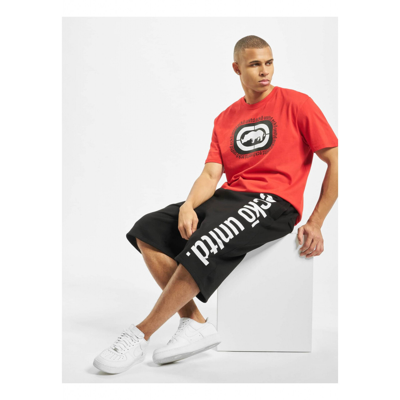 Kraťasy Ecko Unltd. 2 Face - čierne, M