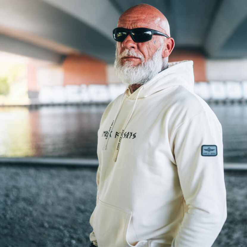 Mikina Erik and Sons Noiar - béžová, S