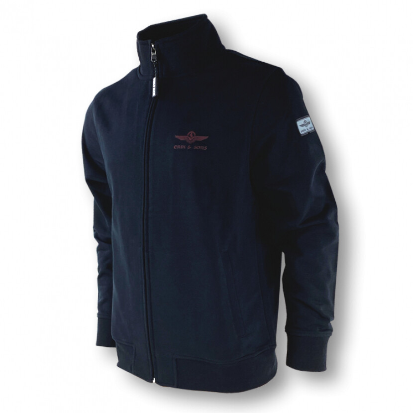 Mikina Erik and Sons Naeroy - čierna, 4XL