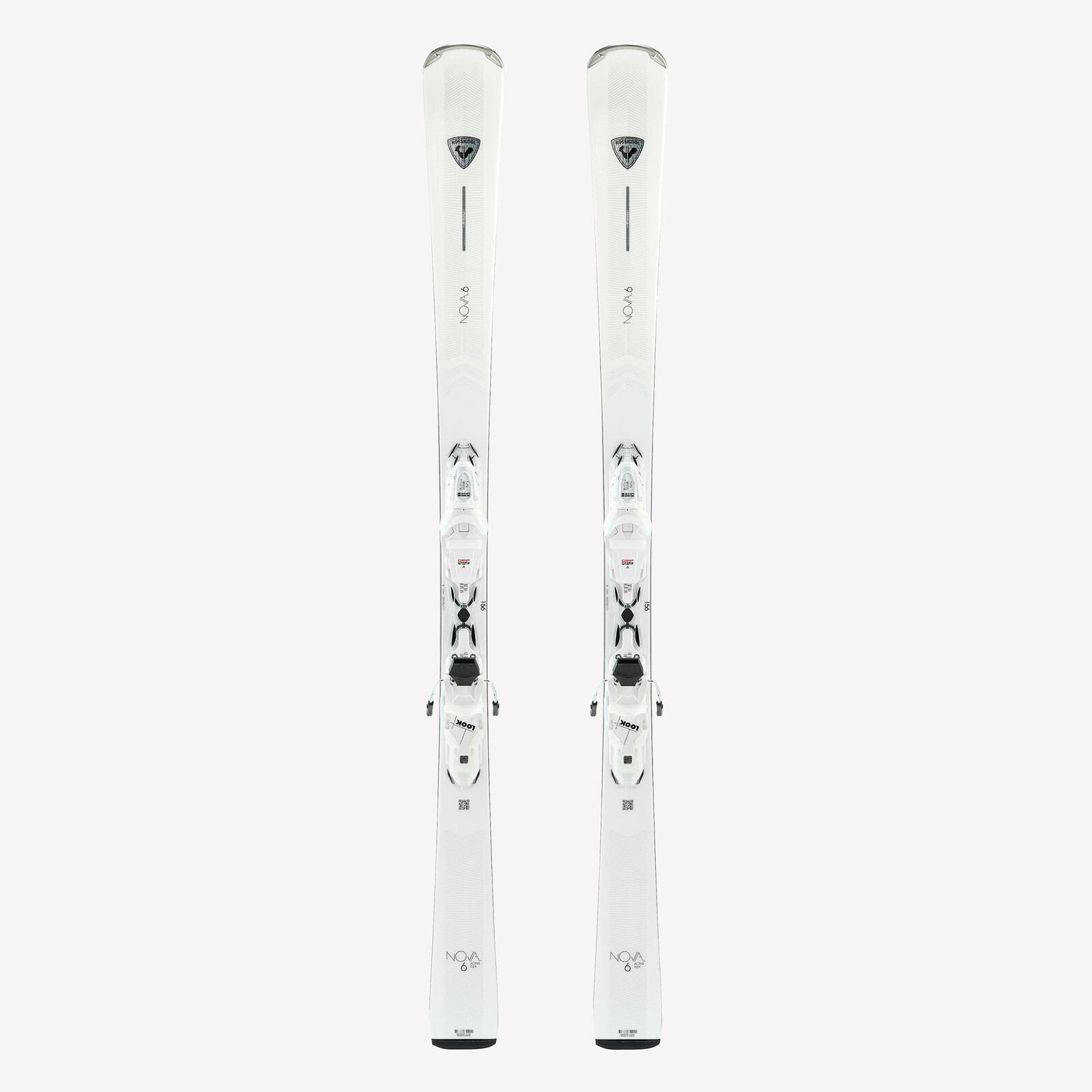 ROSSIGNOL Nova 6 dámske zjazdové lyže s viazaním biele
