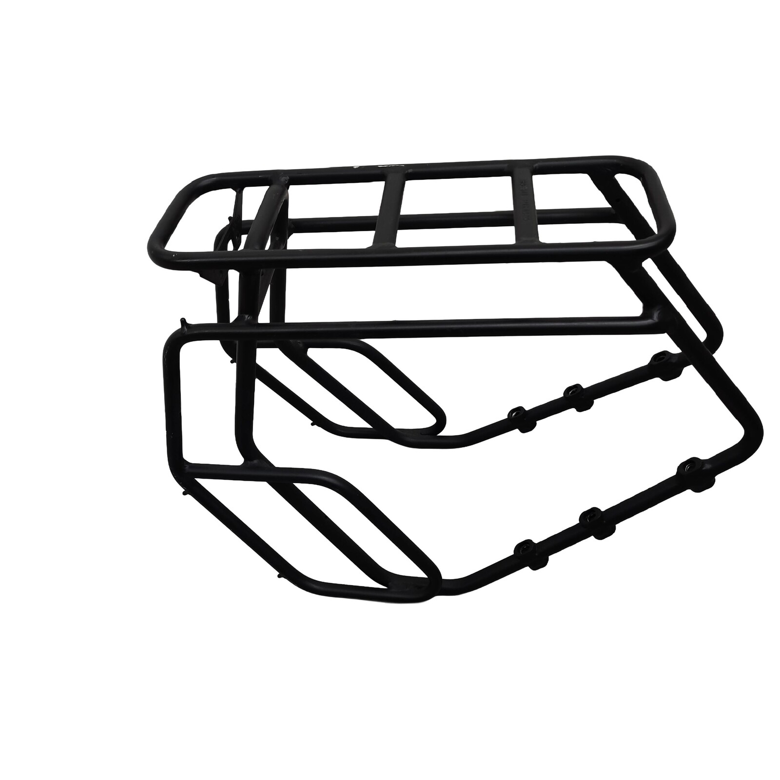 Zadný nosič batožiny na bicykel Touring čierny