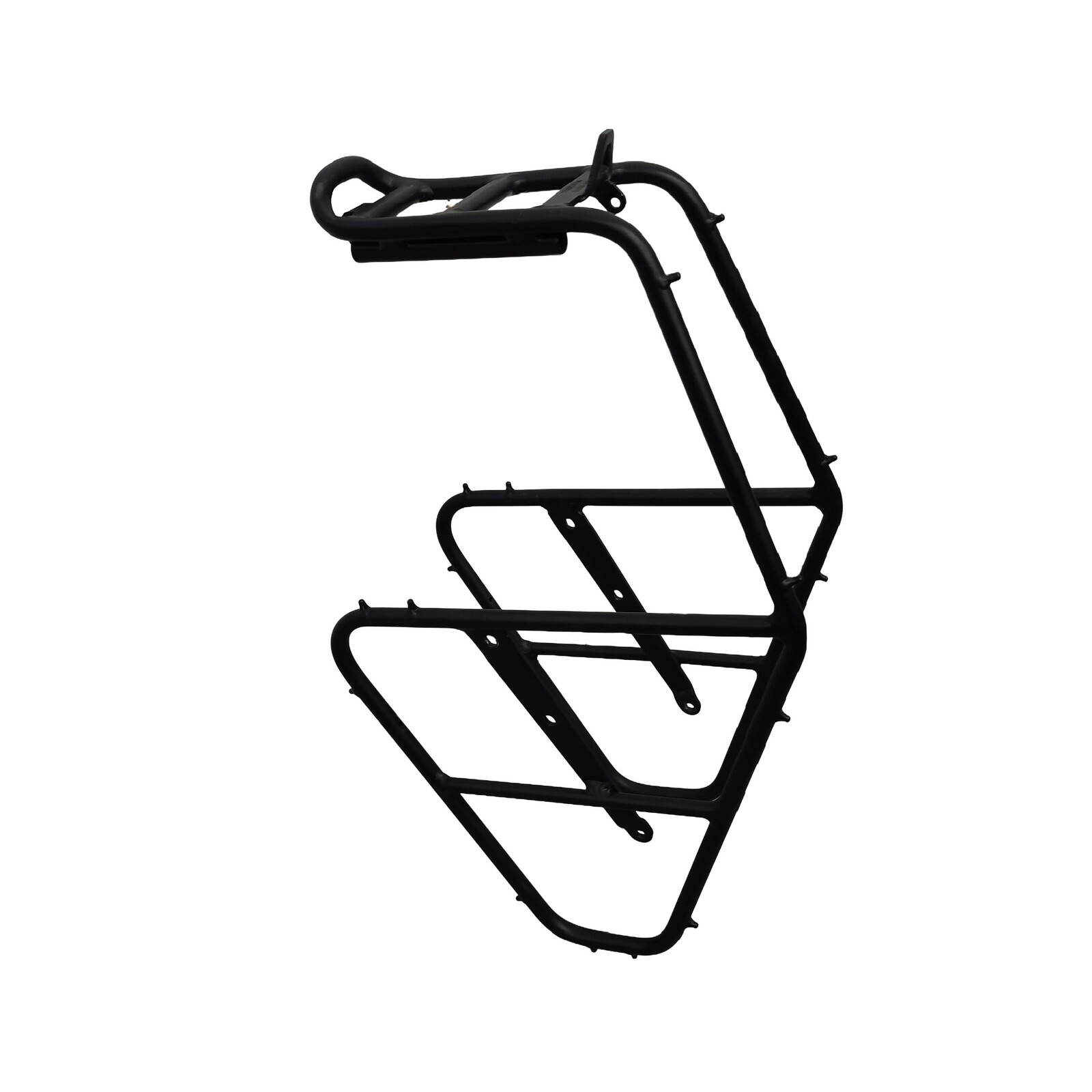 Predný nosič batožiny na bicykel Touring/ADVT čierny