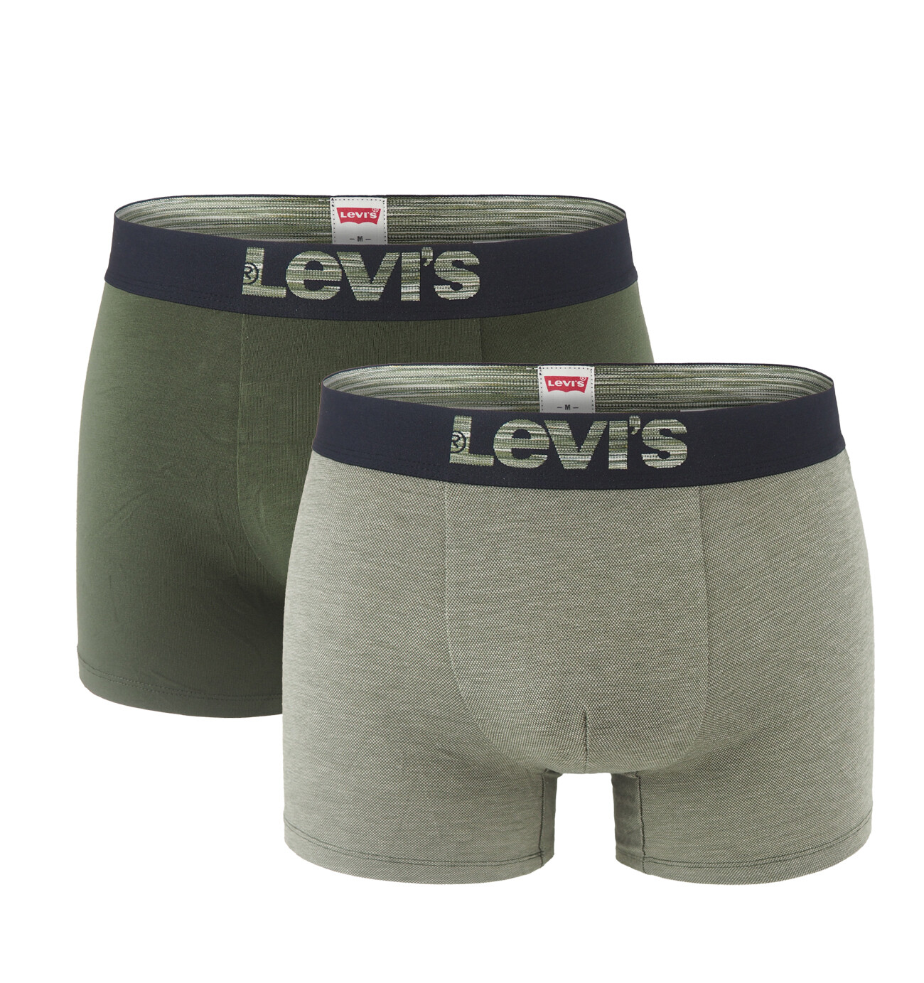 LEVI`S - boxerky 2PACK Levi`s optical illusion green combo - limitovaná edícia