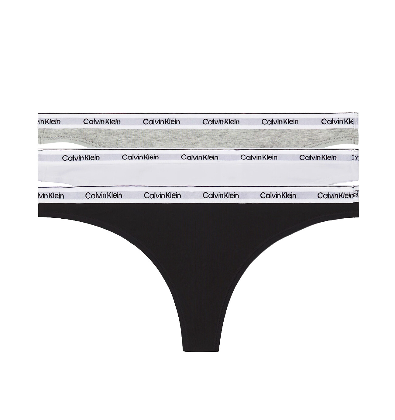 CALVIN KLEIN - tangá 3PACK Modern logo signature core colors everyday essentials