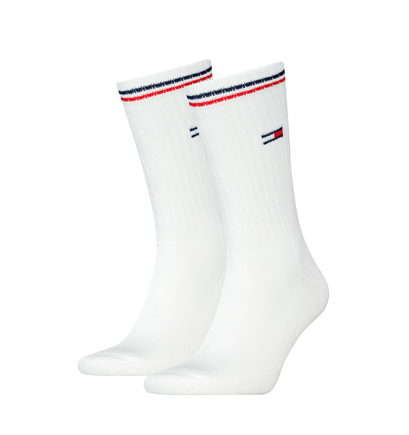 TOMMY HILFIGER – ponožky 2PACK TH uni Tommy Jeans original iconic white classic fit
