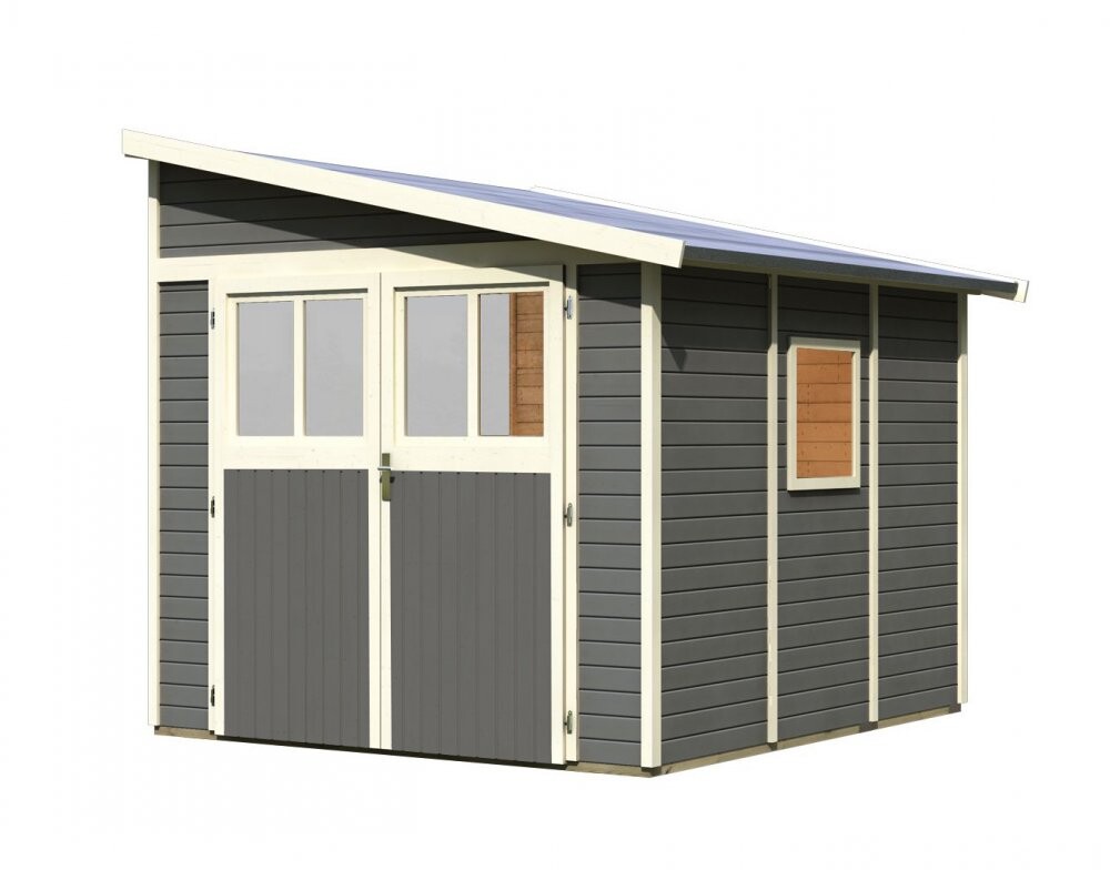 Drevený záhradný domček BOMLITZ 238x268 cm Lanitplast
