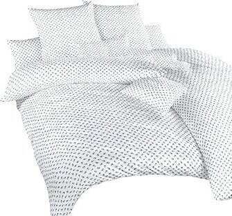 Dadka Obliečky krep Malé ruže modré 140 × 200, 70 × 90 cm