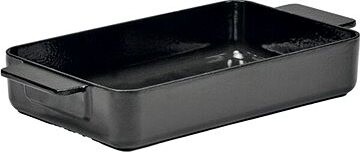 Serax Surface Miska na zapekanie L 38 × 20 cm, čierna