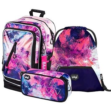 3-dielny Baagl Cubic Abstract