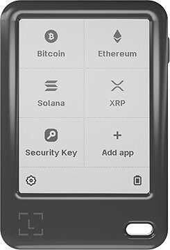 Ledger Nano Gen 5 Dark Crypto Hardvér Wallet with Recovery Key