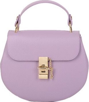 SEGALI Kožená kabelka Lisa lilla